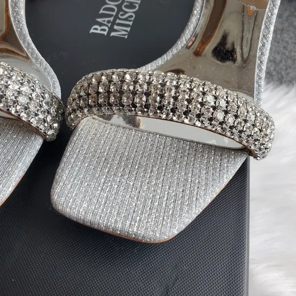 NIB Badgley Mischka 'Frankie' Heeled Sandal, Size 8.5