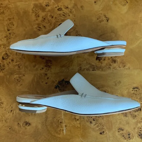 Nicholas Kirkwood White Mules Slide size 5.5 (35.5)