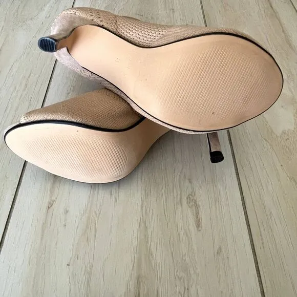 Nicole Miller New York Heels | Size 8 | Cream &amp; Pink | Feminine, Chic, Elegant
