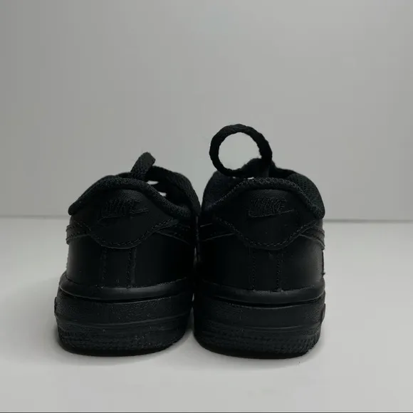 Nike Air Force 1 Black/Black Basketball Shoes 314194-009