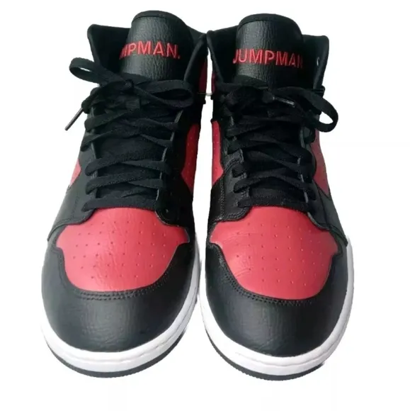 Nike Air Jordan Access 'Bred' AR3762-006 Men's Shoes Size 14 Black Red