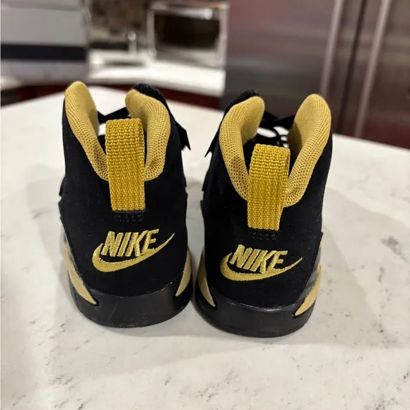 Nike Air Jordan Jumpman MVP Black/ Metallic Gold Toddler Size Sneaker Shoes