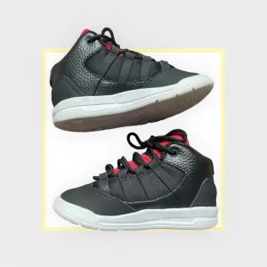 Nike Air Jordan Max Aura AQ9215-006 Shoes Black &amp; Red TODDLER US Size 9C