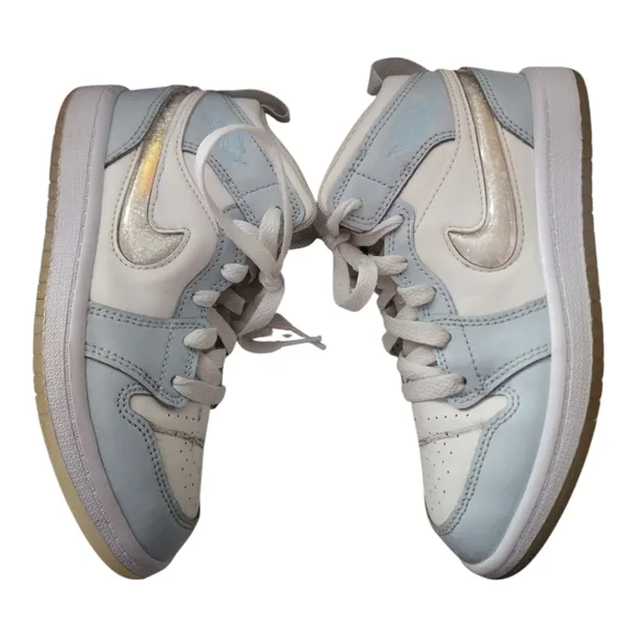 Nike Air Jordan With Glitter Swoosh