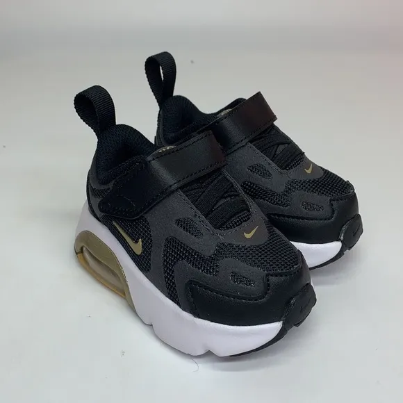 Nike Air Max 200 Toddlers' Shoes Black/Gold