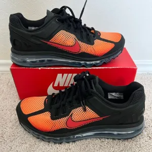 Nike Air Max 2013 Shoes &quot;Sunset&quot; Black Resin