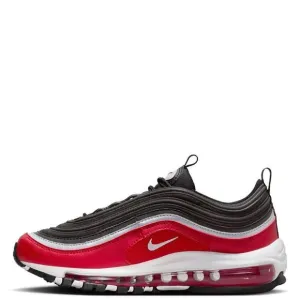 Nike Air Max 97 FB3245-001 Sneaker Big Kids Black Red Grade School Shoes NR9596