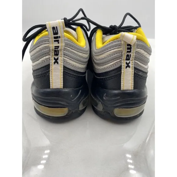 Nike Air Max 97 Shoes Mens Sz 9 Steelers Yellow/Black/Silver/White