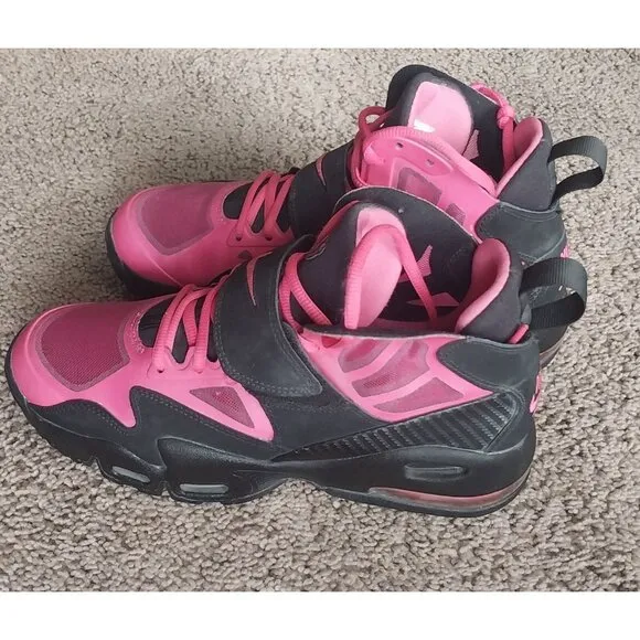 Nike Air Max Express Shoes 2012 Desert Pink Black 7Y