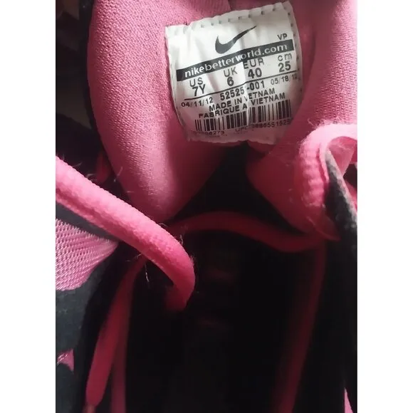 Nike Air Max Express Shoes 2012 Desert Pink Black 7Y