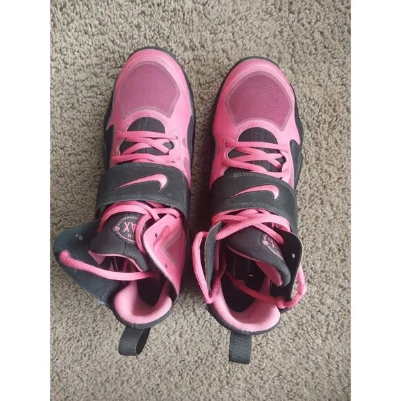 Nike Air Max Express Shoes 2012 Desert Pink Black 7Y