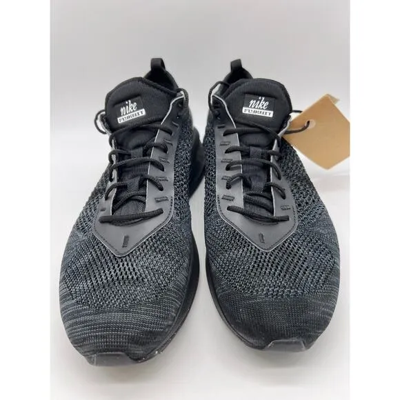 Nike Air Max Flyknit Racer Triple Black Shoes FD2764-001 Men's Size 11🛒