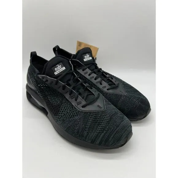 Nike Air Max Flyknit Racer Triple Black Shoes FD2764-001 Men's Size 11🛒