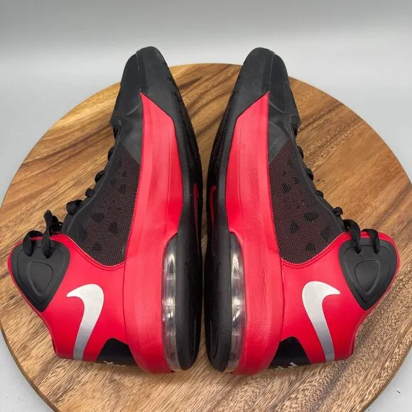 Nike Air Max Hyper Guard Up Mens Size 11.5 Black Red Basketball Shoes 530954-006