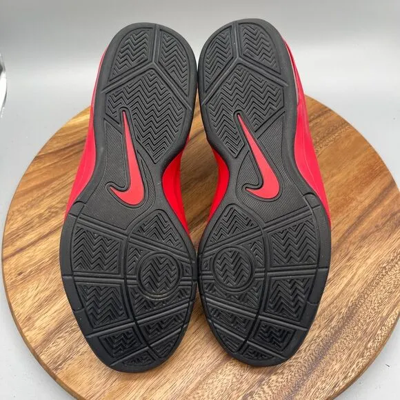 Nike Air Max Hyper Guard Up Mens Size 11.5 Black Red Basketball Shoes 530954-006