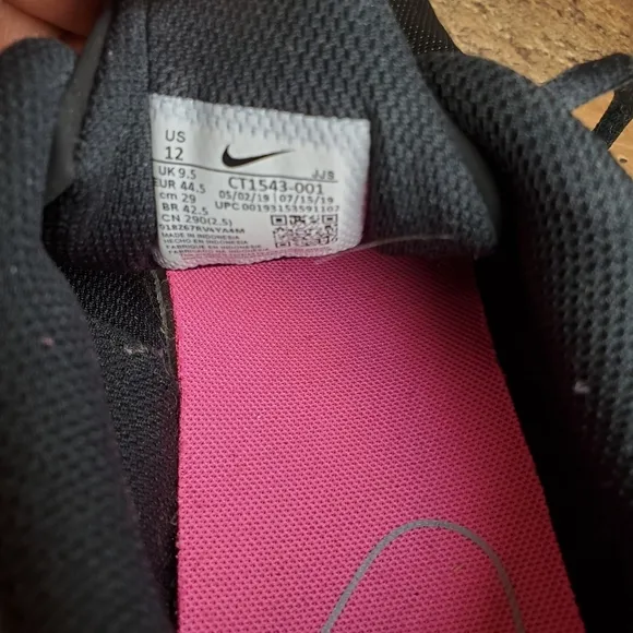 Nike Air Max Oketo womens Black Pink Activewear athletic sneaker Shoes 12