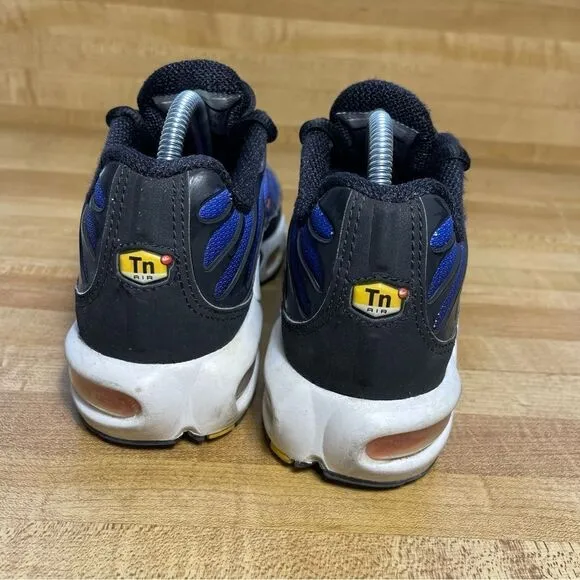 Nike Air Max Plus Tn OG Black Purple Total Orange Mens Size 4.5  Womens 6 Shoes
