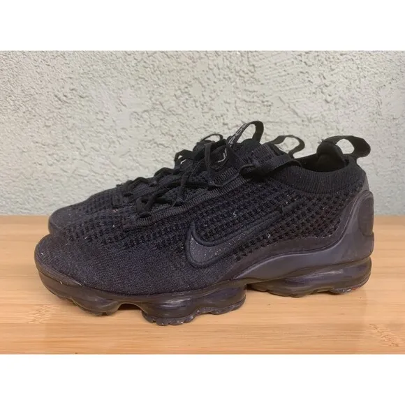 Nike Air VaporMax 2021 Flyknit Women's Size 5.5 Shoes Black DC9454 001