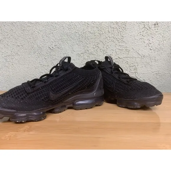 Nike Air VaporMax 2021 Flyknit Women's Size 5.5 Shoes Black DC9454 001
