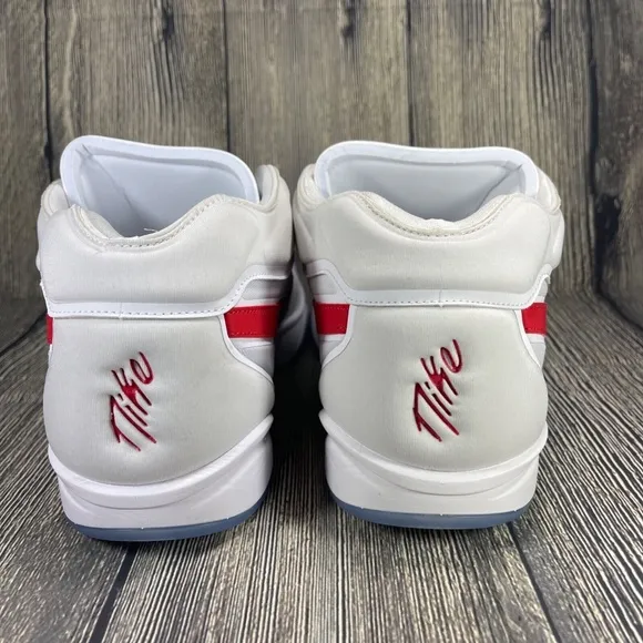 Nike Air Zoom GT Hustle 2 White/University Red Basketball Mens 15 DX9190-102