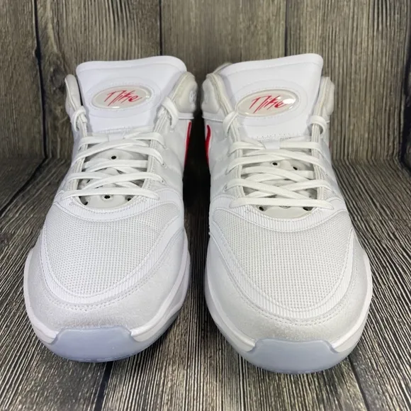 Nike Air Zoom GT Hustle 2 White/University Red Basketball Mens 15 DX9190-102