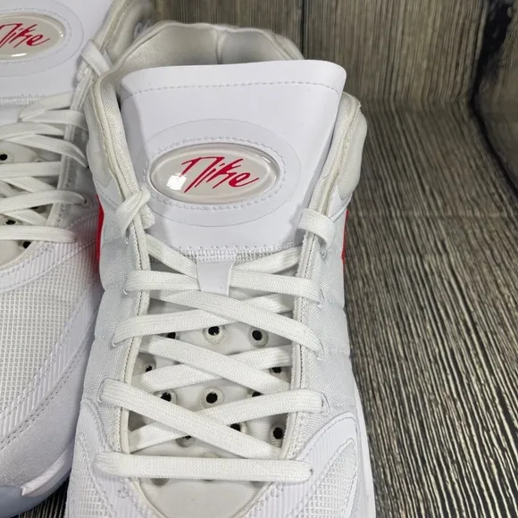 Nike Air Zoom GT Hustle 2 White/University Red Basketball Mens 15 DX9190-102