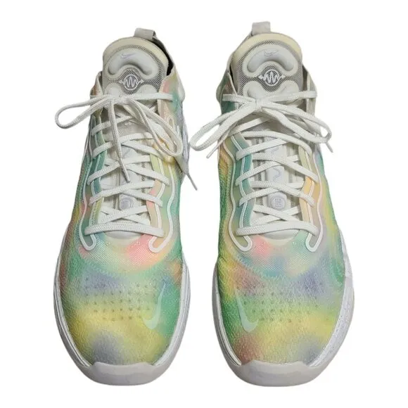 Nike Air Zoom GT Run Tie Dye Multicolor Basketball Shoes Men's Sz 12 CZ0202-900