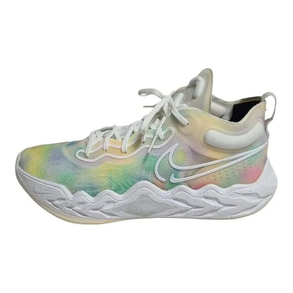 Nike Air Zoom GT Run Tie Dye Multicolor Basketball Shoes Men's Sz 12 CZ0202-900