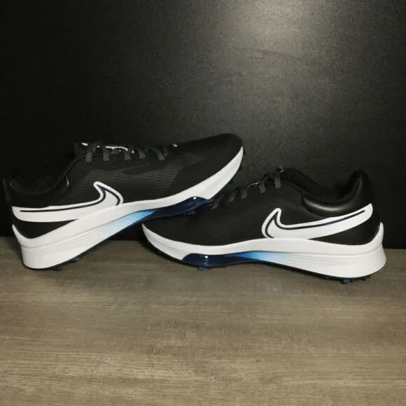 Nike Air Zoom Infinity Tour NEXT% Golf Shoes Black Blue DC5221-014 Men's 10