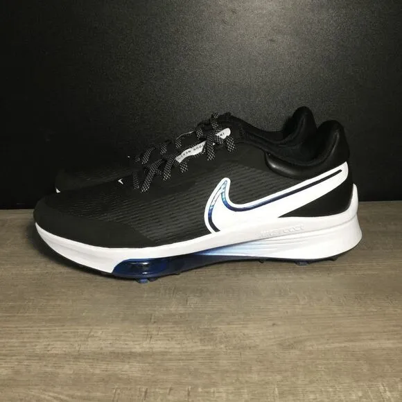 Nike Air Zoom Infinity Tour NEXT% Golf Shoes Black Blue DC5221-014 Men's 11.5