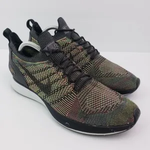 Nike Air Zoom Mariah Flyknit Racer Mens Size 11.5 Black Multi Sneaker Shoes 9182