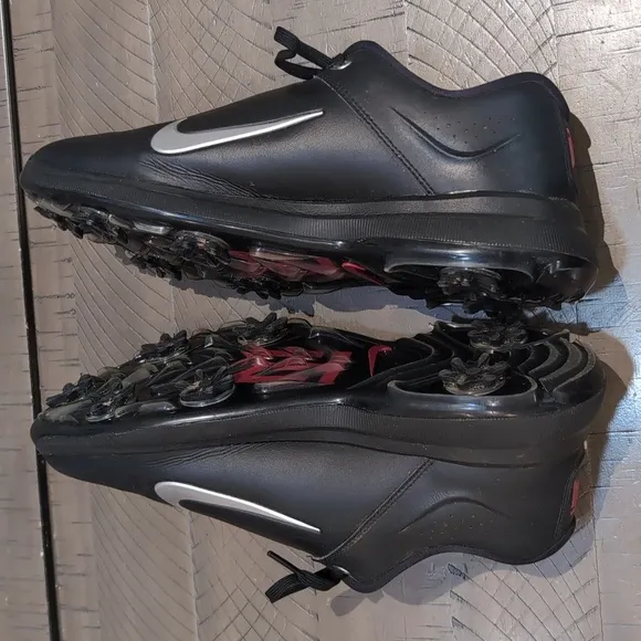 Nike Air Zoom TW20 Tiger Woods Golf Shoes Black CI4510-001 Sz 9.5