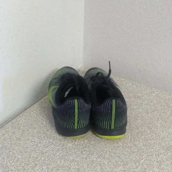 Nike Black And Lime Green Shoes