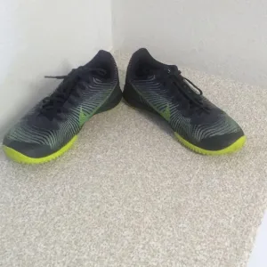 Nike Black And Lime Green Shoes