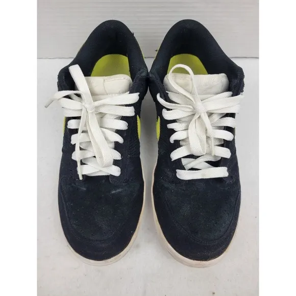 Nike Dunk Low CL Black Electrolime White Men's Size 10.5 318020-031 Shoes *READ*