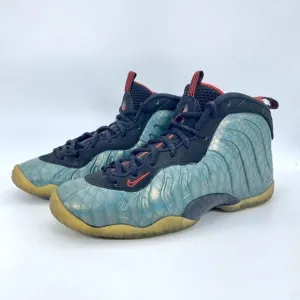 Nike FoamPosite One Gone Fishing Emerald Black Red Shoes 644791-300 Size 6.5Y
