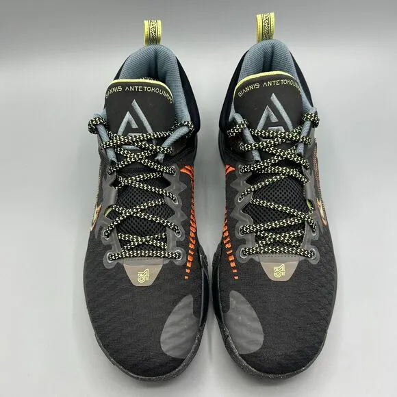 Nike Giannis Immortality &quot;Force Field&quot; Basketball Shoes Black Men’s Size 11.5