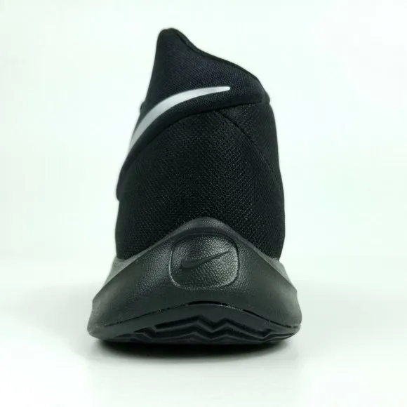 NIKE Hyperquickness Mens Sz 9.5 Shoes Black/Metallic Silver 749882 001