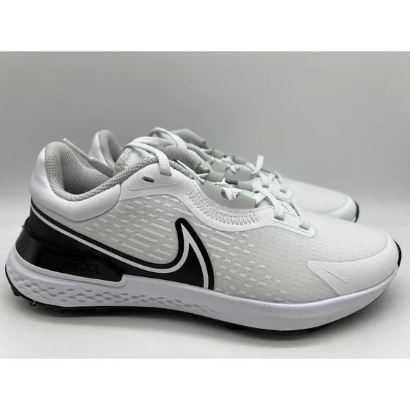 Nike Infinity Pro 2 Golf Shoes White Black Photon Dust DJ5593-115 Men's Size 8📦