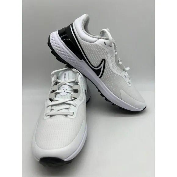 Nike Infinity Pro 2 Golf Shoes White Black Photon Dust DJ5593-115 Men's Size 8📦