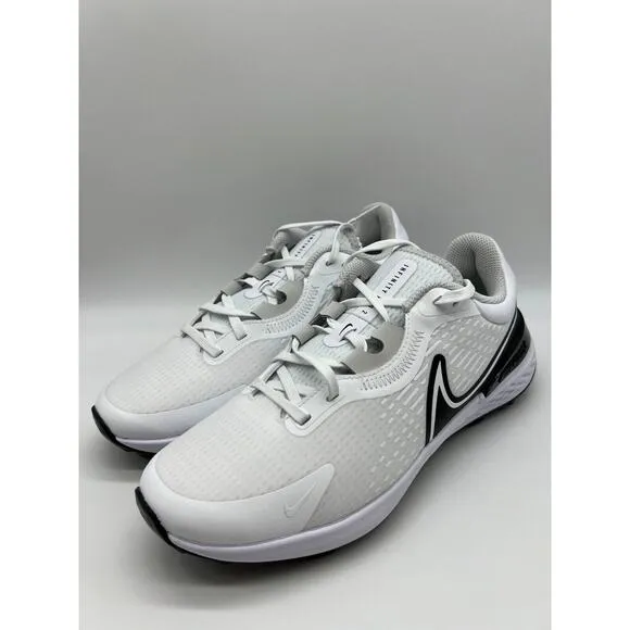 Nike Infinity Pro 2 Golf Shoes White Black Photon Dust DJ5593-115 Men's Size 8📦