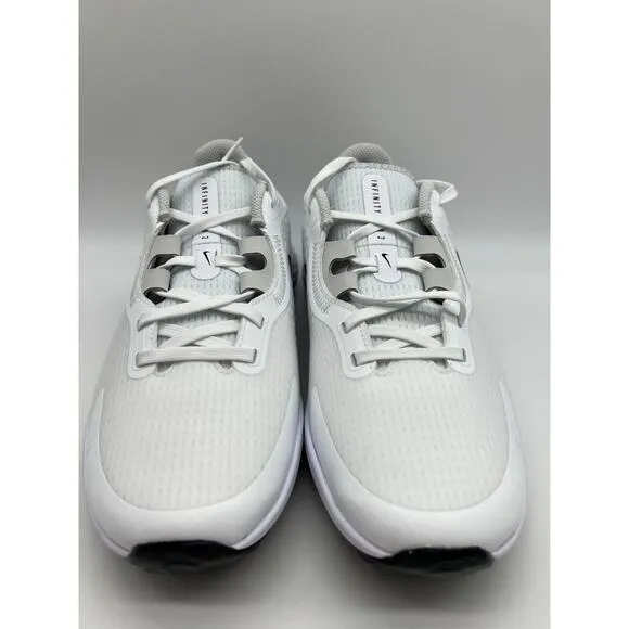 Nike Infinity Pro 2 Golf Shoes White Black Photon Dust DJ5593-115 Men's Size 8📦