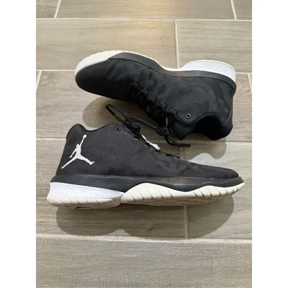 NIKE JORDAN B. FLY BLACK/WHITE SIZE MEN'S 12 [881444-012]