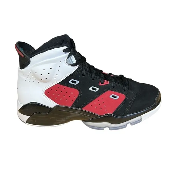Nike Jordan Black Carmine White Grade School DM1159-006 Shoes Sz 6.5Y- Women's 8