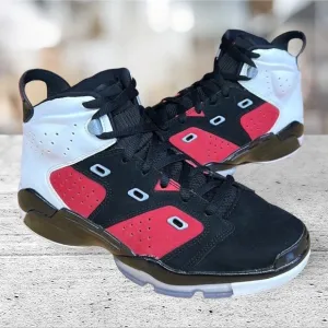 Nike Jordan Black Carmine White Grade School DM1159-006 Shoes Sz 6.5Y- Women's 8