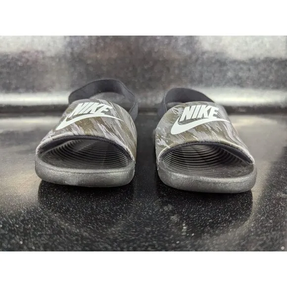 Nike Kawa Slide SE TD Black Pure Platinum Shoes Toodler Size 6C DN3971-001 NIB