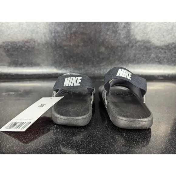 Nike Kawa Slide SE TD Black Pure Platinum Shoes Toodler Size 6C DN3971-001 NIB