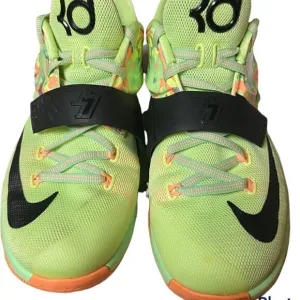 Nike KD VII 7 Easter Liquid Lime Viper Green Black Glow Shoes Sz 7Y