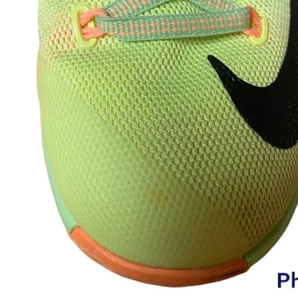 Nike KD VII 7 Easter Liquid Lime Viper Green Black Glow Shoes Sz 7Y