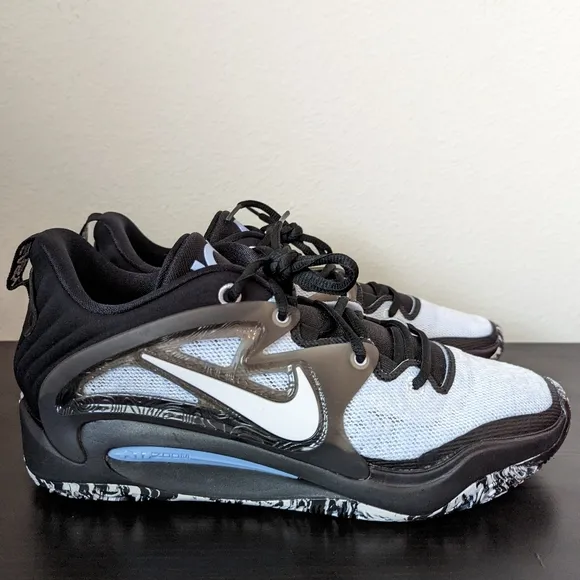 Nike KD15 Black White 'Refuge' Basketball Shoes DC1975-101 Mens